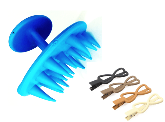 GOT SHAMPOO BRUSH BLUE & SEAMLESS CLIPS BUNNY INFINITY