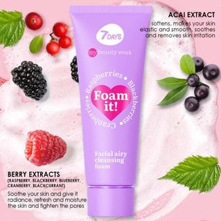 7DAYS MY BEAUTY WEEK Facial airy cleansing foam FOAM IT!, 80 ml