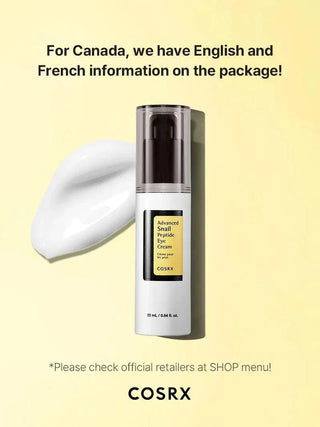 Cosrx Advanced Snail Peptide Eye Cream  - 25 MI