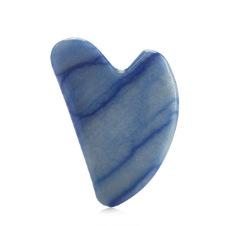 COZMO+-GUA SHA AND JADE ROLLER FACIAL MASSAGER KIT-BLUE