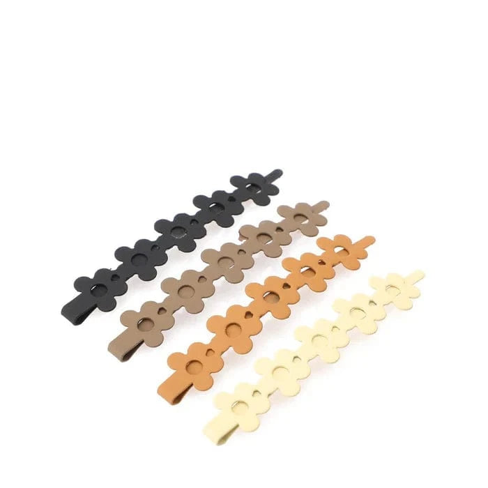 LENA- HAIR STYLING WAX STICK & SEAMLESS CLIPS FLOWER