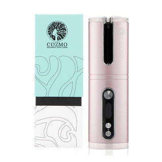 COZMO - PORTABLE AUTOMATIC HAIR CURLER-BABY PINK