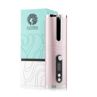 COZMO - PORTABLE AUTOMATIC HAIR CURLER-BABY PINK