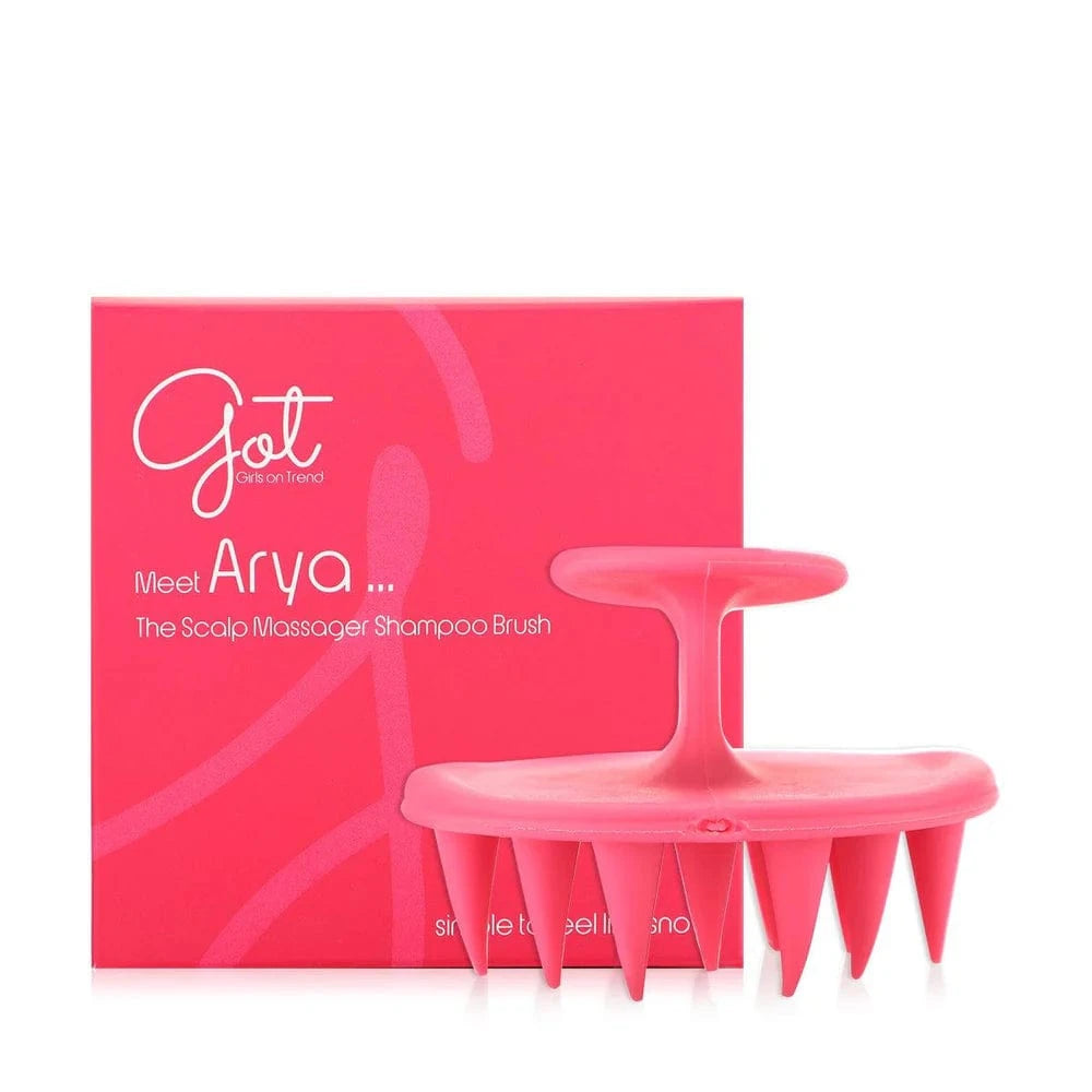 GOT SHAMPOO BRUSH PINK & SEAMLESS CLIPS LOVE