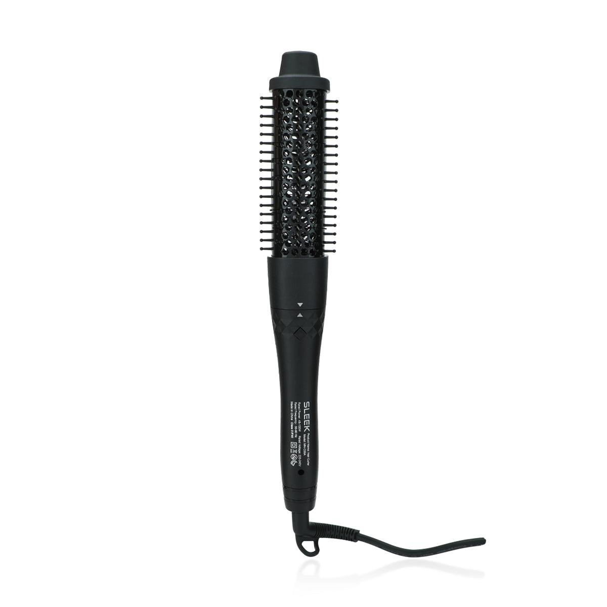 SLEEK-HOT - فرشاة تجعيد الشعر- سوداء