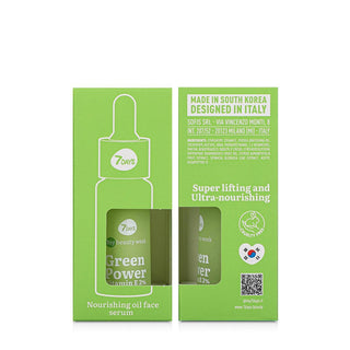 7DAYS MY BEAUTY WEEK GREEN POWER VITAMIN E 2% Nourishing oil face serum, 20 ml