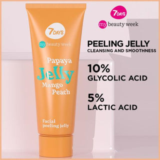 7DAYS MY BEAUTY WEEK Facial peeling jelly JELLY, 80 ml