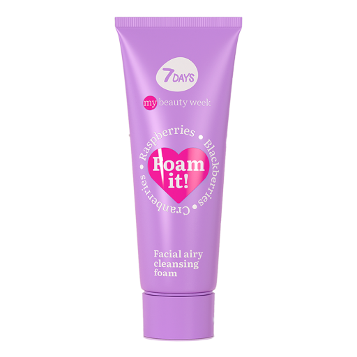 7DAYS MY BEAUTY WEEK Facial airy cleansing foam FOAM IT!, 80 ml