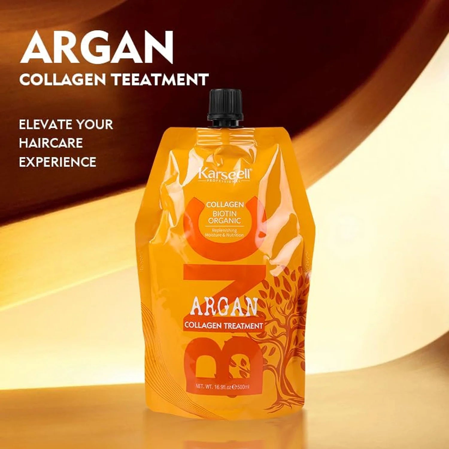 KARSEELL BNC BIOTIN AND ARGAN COLLAGEN HAIR TREATMENT 500ML