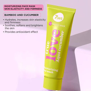 7DAYS MY BEAUTY WEEK Moisturizing face mask TRUE LOVE, 80 ml