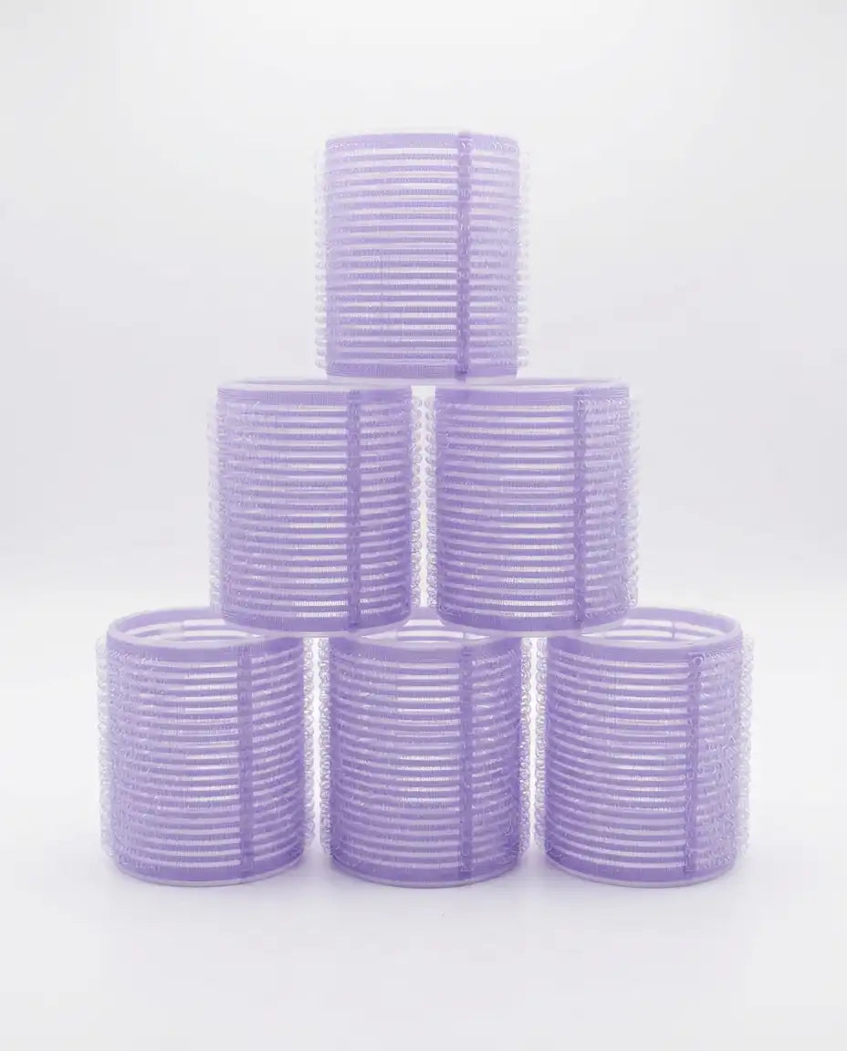 HAIR PRO HAIR ROLLERS-LAVANDER-6PCS