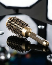 Hair Pro -Hair Nano Ceramic Roller Brush - Gold Large