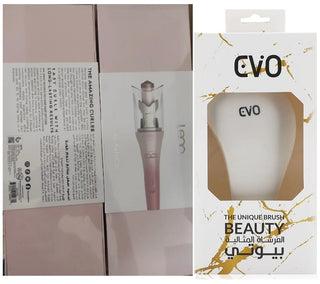 EVO - UNIQUE BRUSH & LENA - IONWRAP AUTOCURL GRADIENT PINK