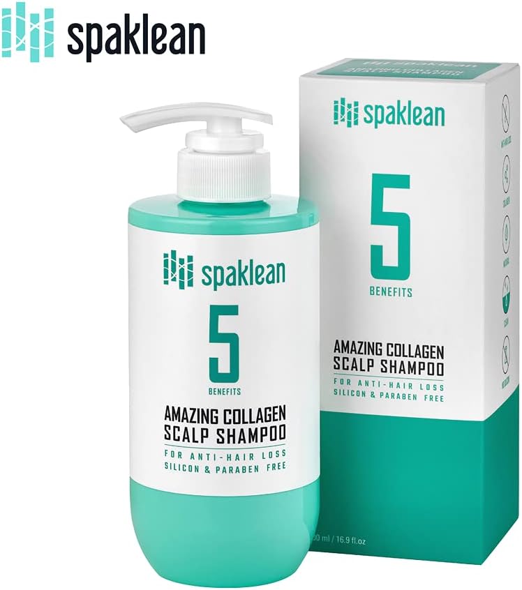 SPAKLEAN - AMAZING COLLAGEN SCALP SHAMPOO 500ML