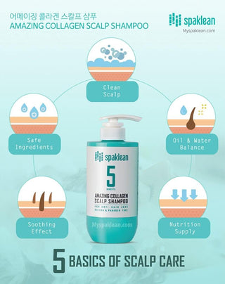 SPAKLEAN - SPAKLEAN - AMAZING COLLAGEN SCALP SHAMPOO