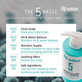 SPAKLEAN - SPAKLEAN - AMAZING COLLAGEN SCALP SHAMPOO