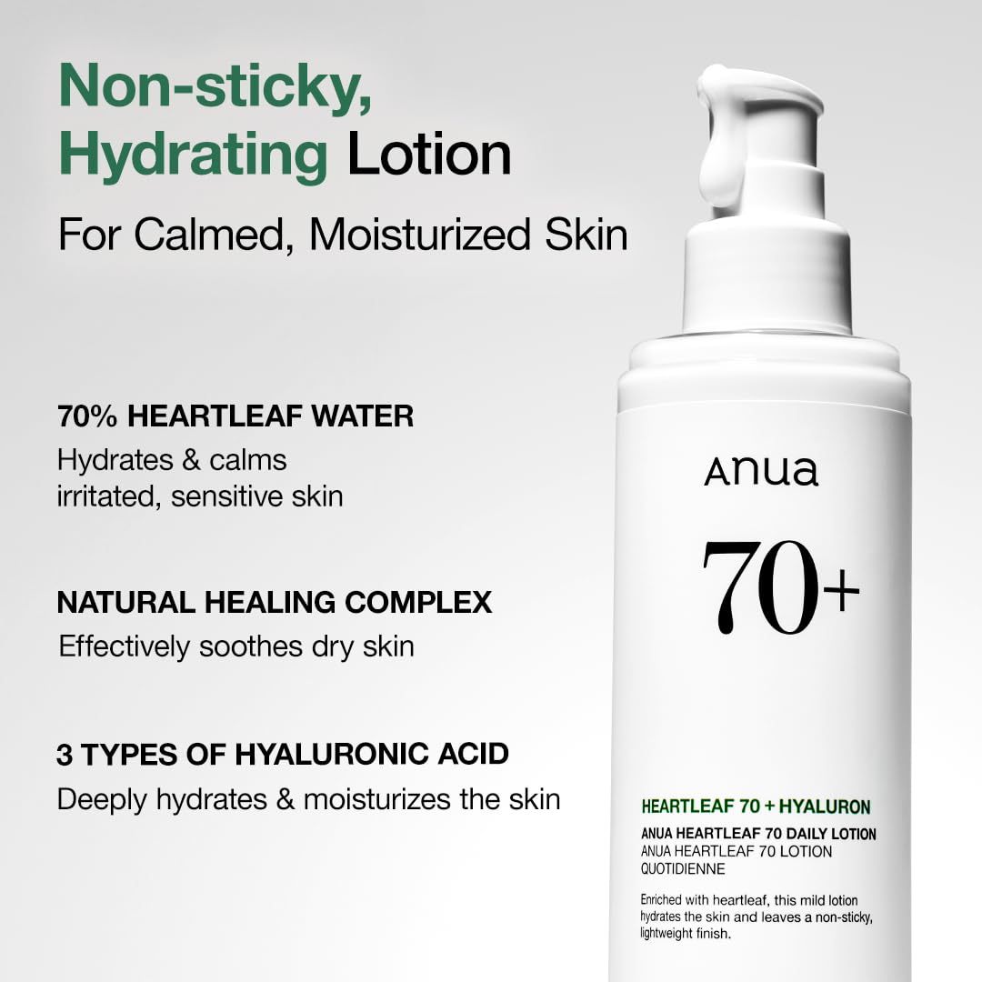 ANUA HEARTLEAF 70 DAILY LOTION 200ML