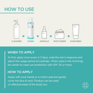 ANUA BHA 2% GENTLE EXPLOLIATING TONER 150ML