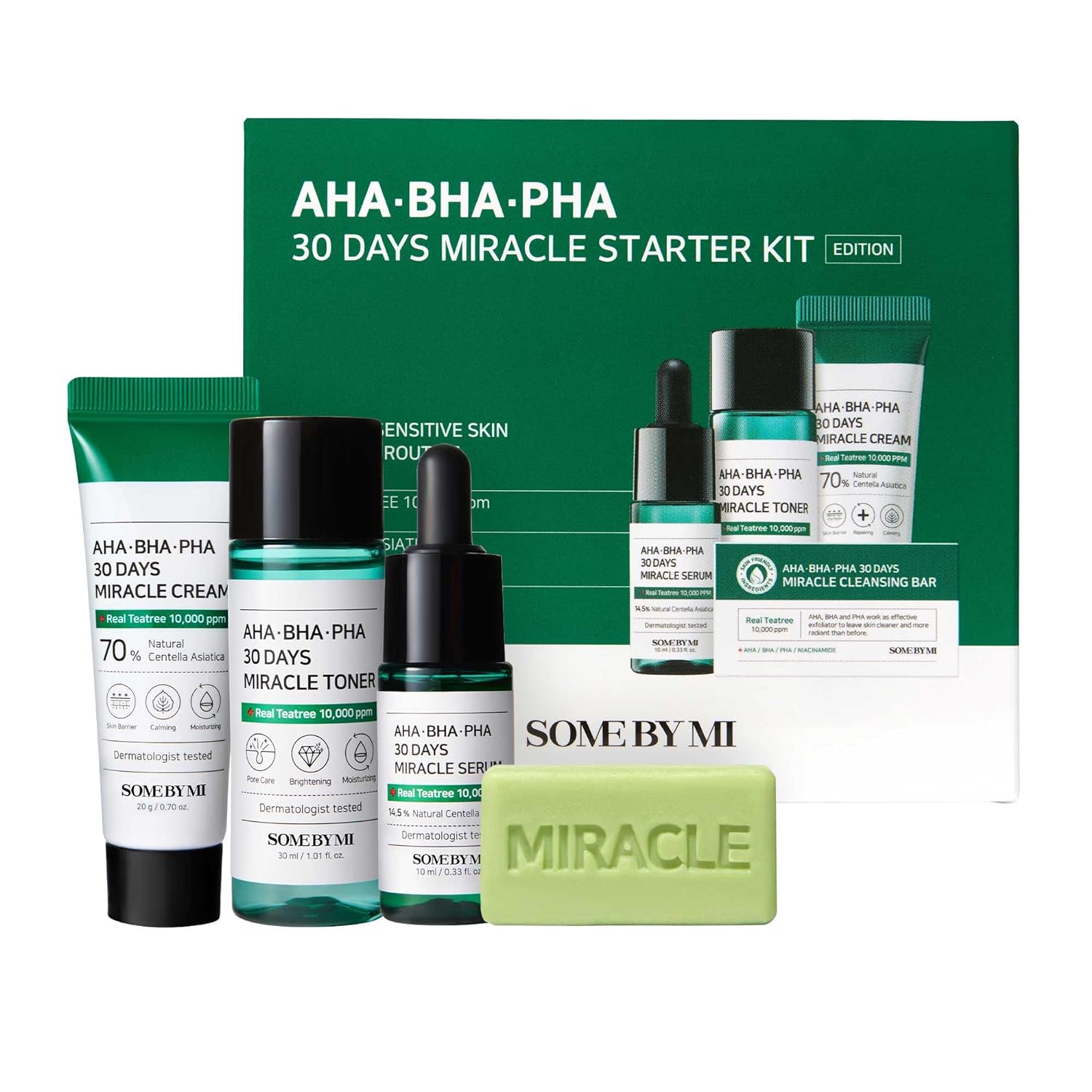 SOME BY MI AHA-BHA-PHA 30 DAYS MIRACLE STARTER KIT (4components)