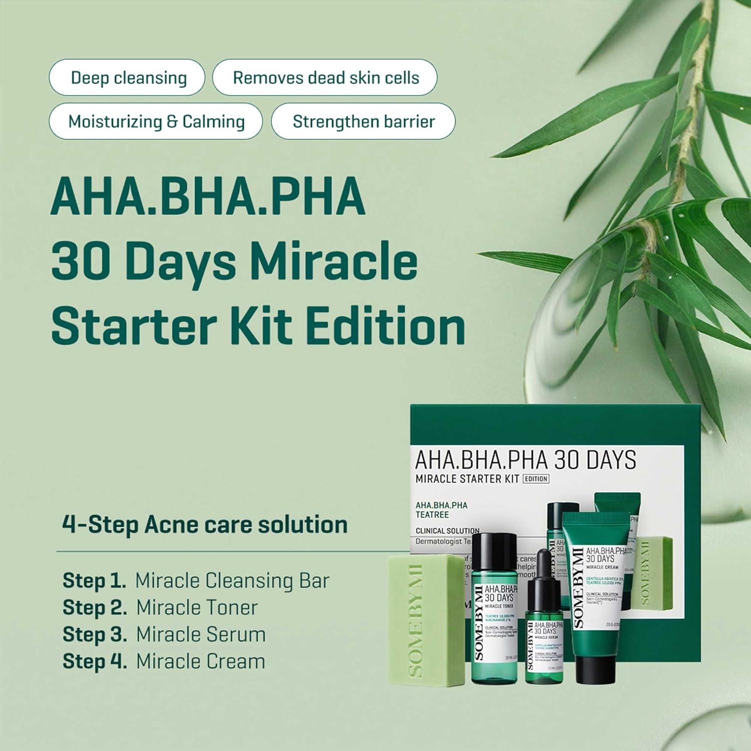 SOME BY MI AHA-BHA-PHA 30 DAYS MIRACLE STARTER KIT (4components)