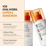 SOME BY MI V10 HYAL HYDRA CAPSULE SUNSCREEN  -40ML