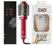 EVO - UNIQUE BRUSH & LUCIA - PROFESSIONAL HAIR STYLER - PINK