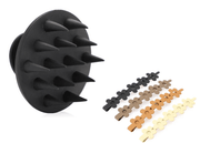 GOT SHAMPOO BRUSH BLACK & SEAMLESS CLIPS FLOWER