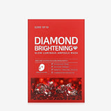 SOME BY MI RED DIAMOND BRIGHTENING GLOW LUMINOUS AMPOULE MASK (10 Sheets in 1 Pack)