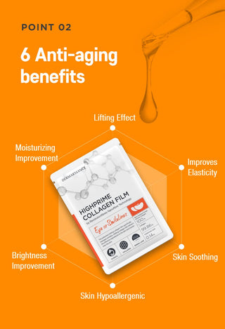 DERMARSSANCE- هاي برايم كولاجين فليم (للعين) (5 قطع)