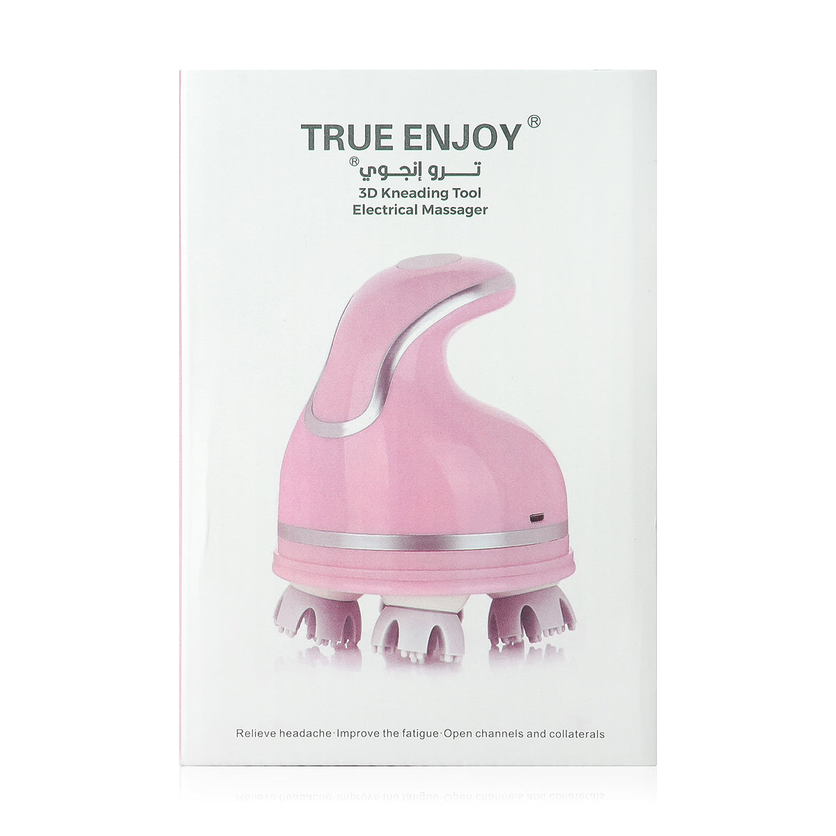 TRUE ENJOY - THE SCALP MASSAGER-PINK