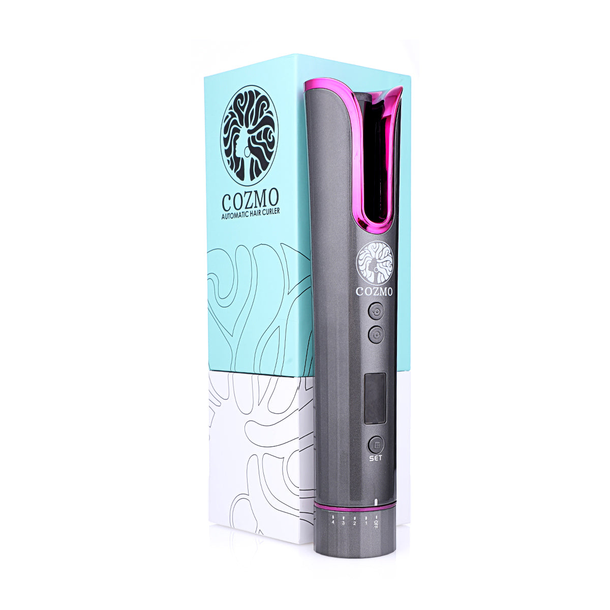 COZMO-AUTOMATIC HAIR CURLER GREY