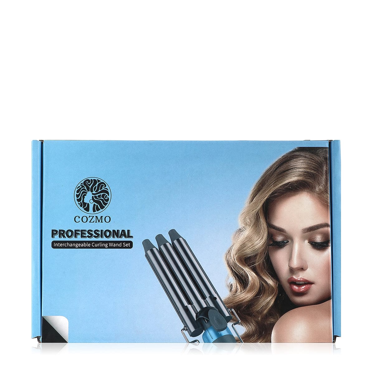 COZMO - CERAMIC IRON 5 IN 1 SET (INTERCHANGEABLE CURLING SET) - GREY