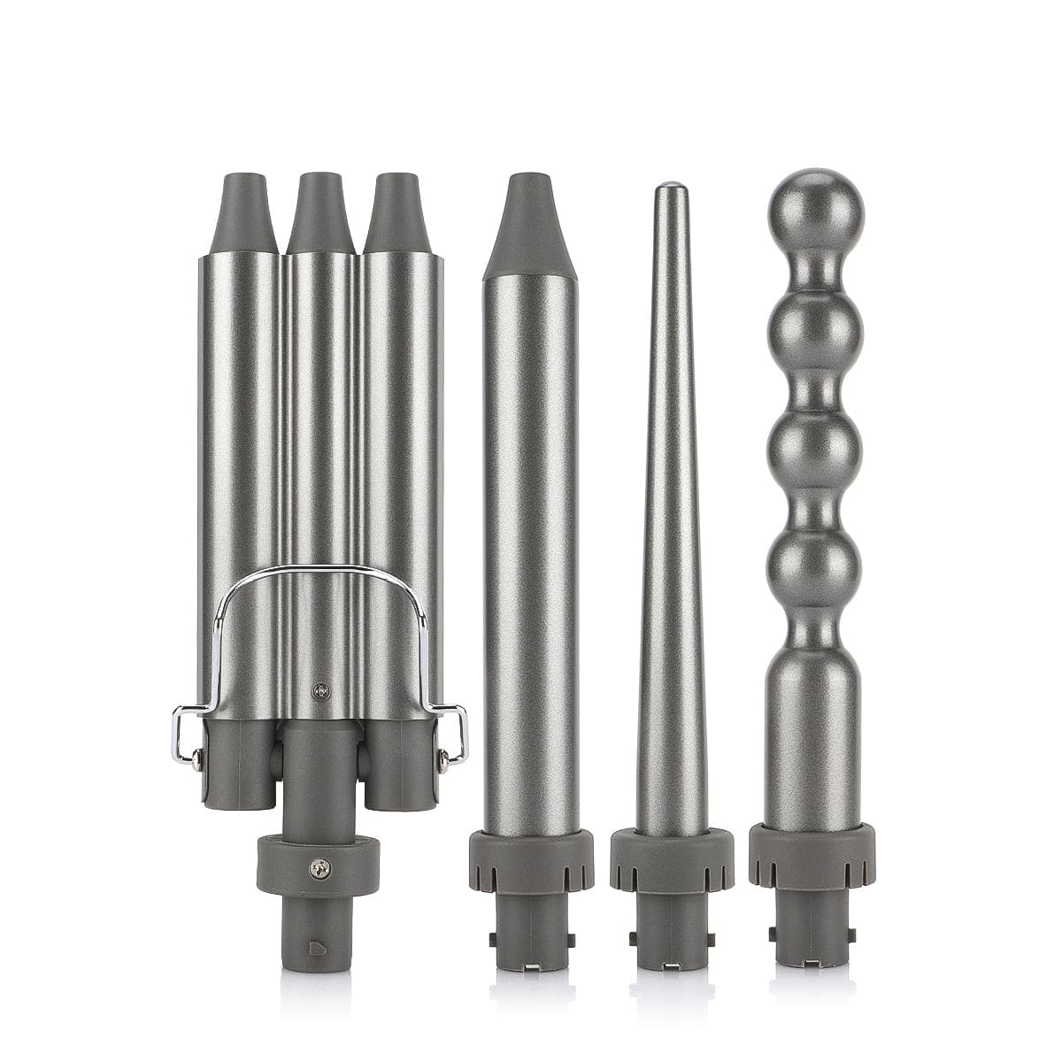 COZMO - CERAMIC IRON 5 IN 1 SET (INTERCHANGEABLE CURLING SET) - GREY