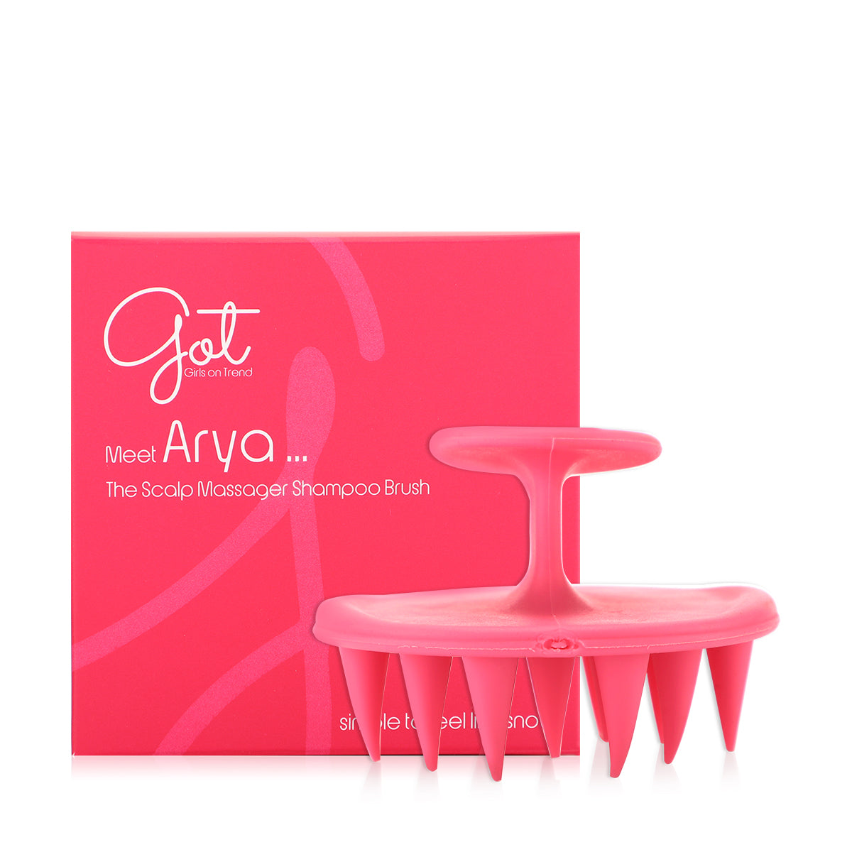 GOT - ARYA - SHAMPOO BRUSH - PINK