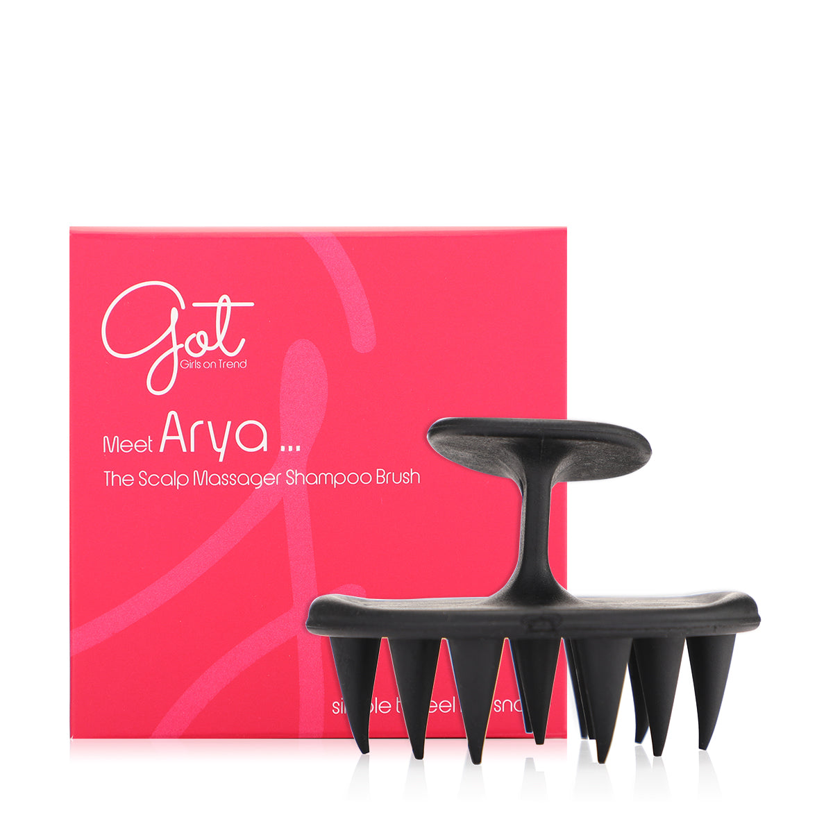 GOT - ARYA - SHAMPOO BRUSH - BLACK