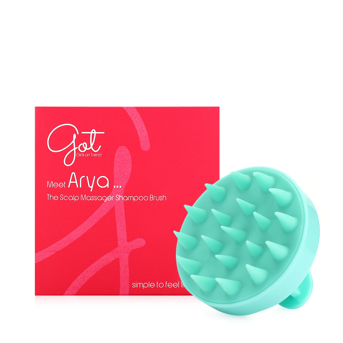 GOT - SHAMPOO BRUSH PURE TIFFANY