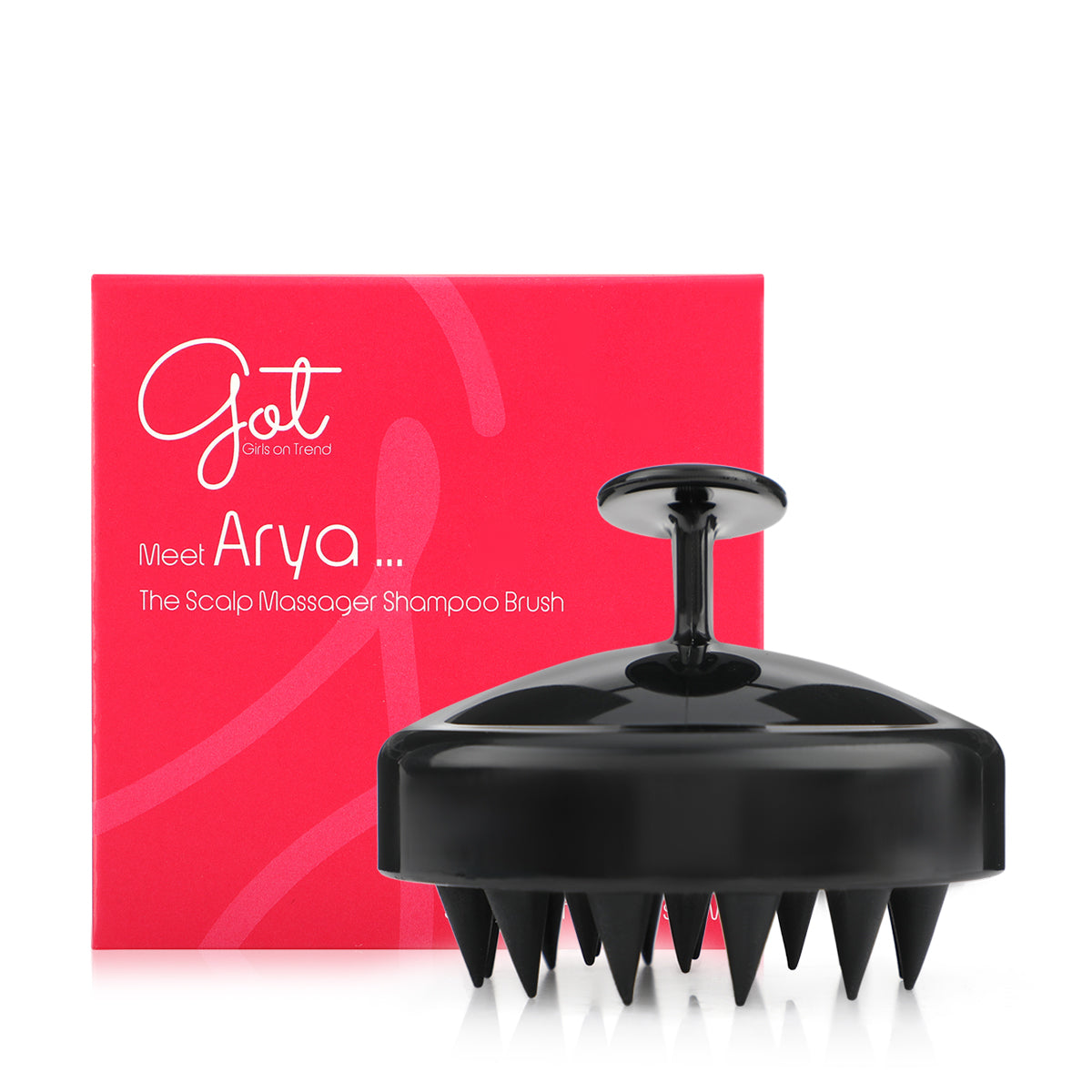 GOT - ARYA - SHAMPOO BRUSH - PURE BLACK