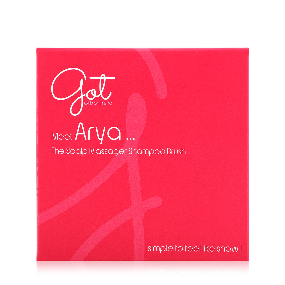 GOT - ARYA - SHAMPOO BRUSH - PURE PINK