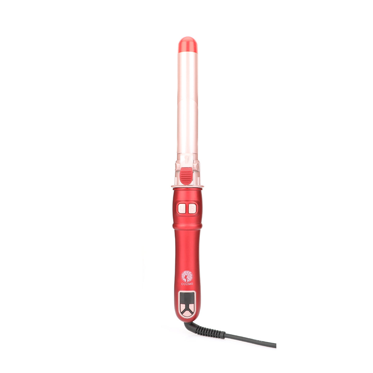 COZMO - ROTATING CURLING IRON - RED