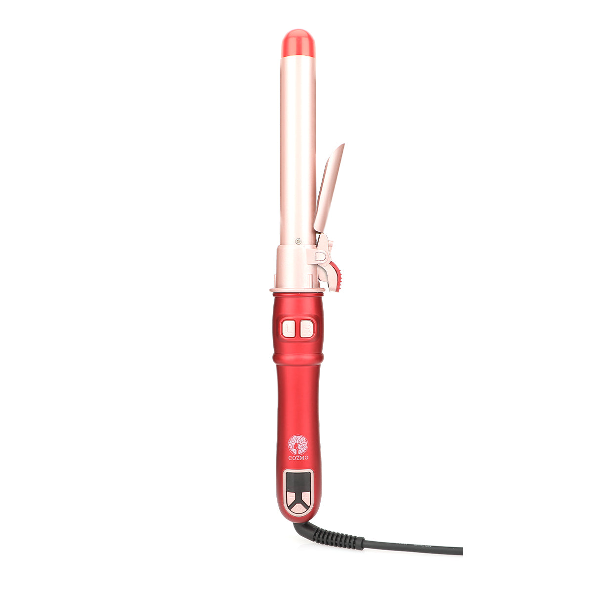 COZMO - ROTATING CURLING IRON - RED