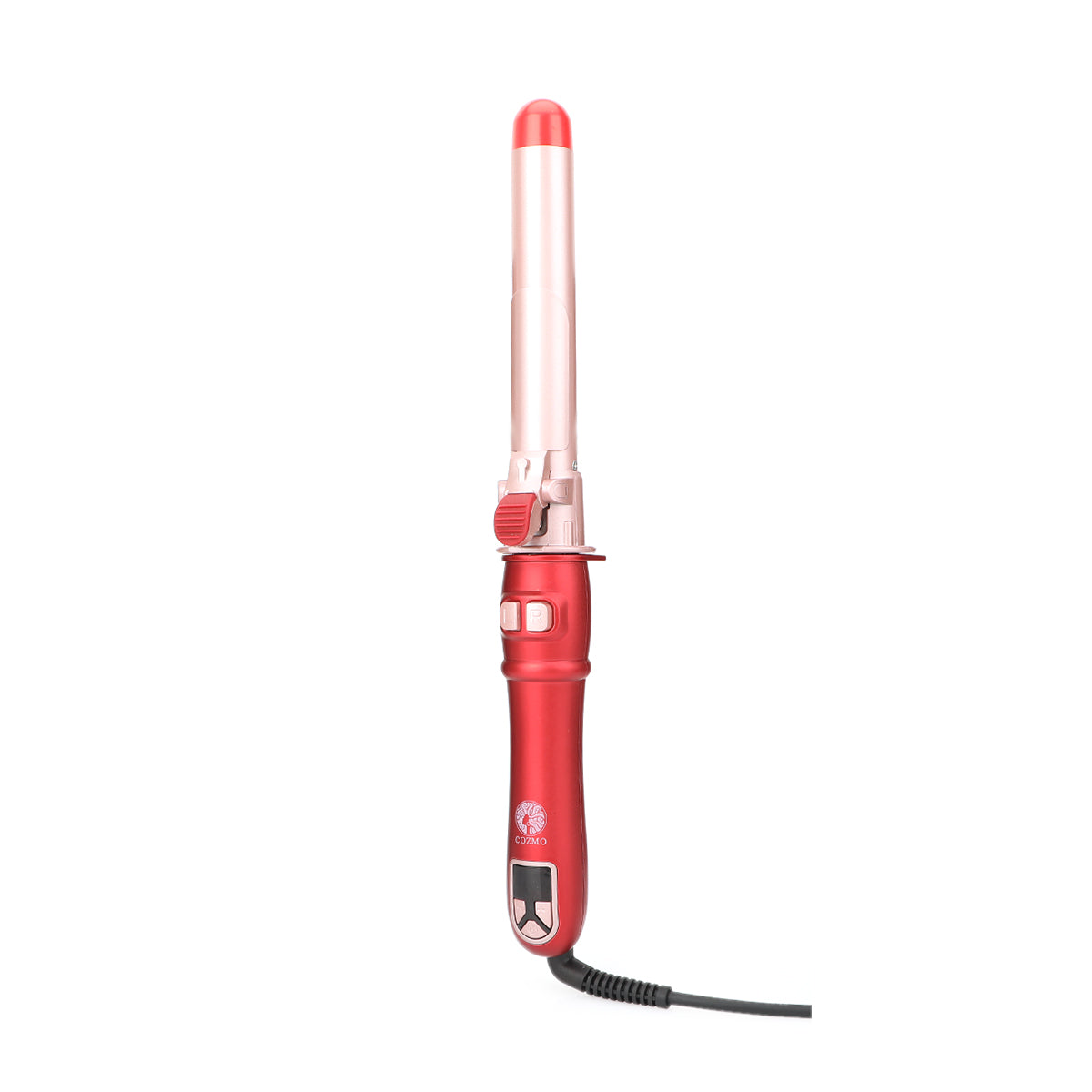 COZMO - ROTATING CURLING IRON - RED