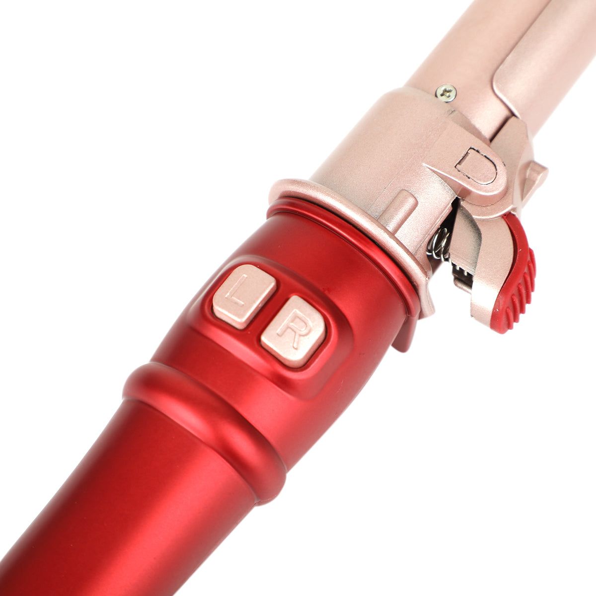 COZMO - ROTATING CURLING IRON - RED