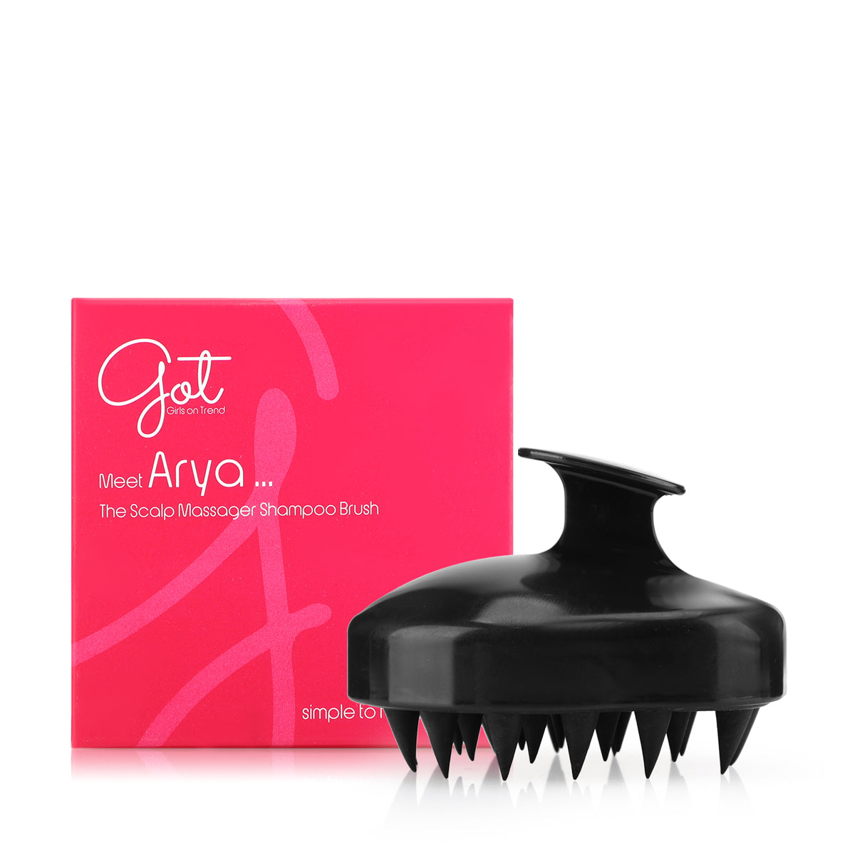 GOT - SCALP BRUSH - CURVE BLACK