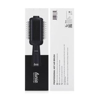 LUCIA - 2 in 1 STYLING BRUSH - BLACK