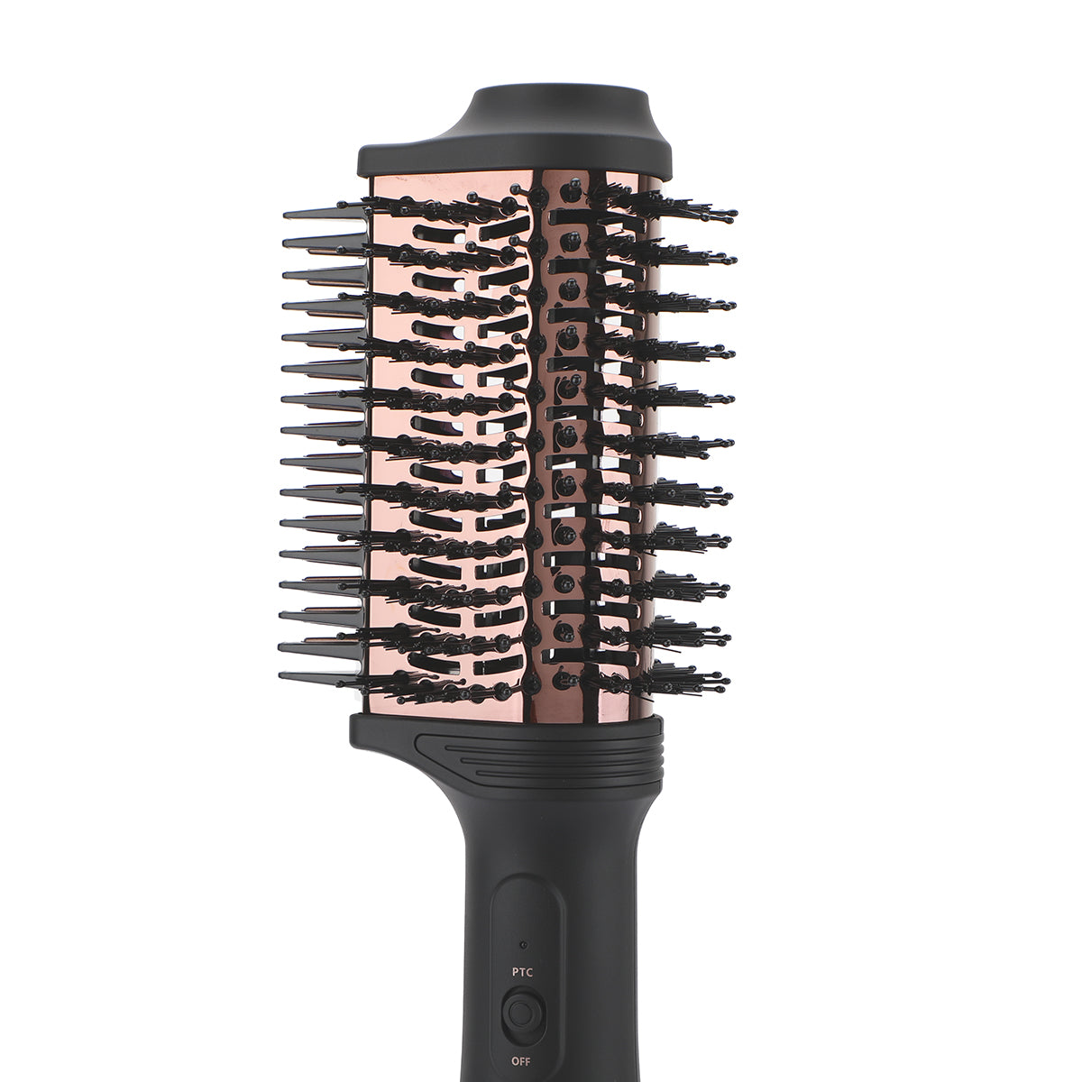 HAIR PRO - TEARDROP SHAPE HAIR DRYER BRUSH - PINK