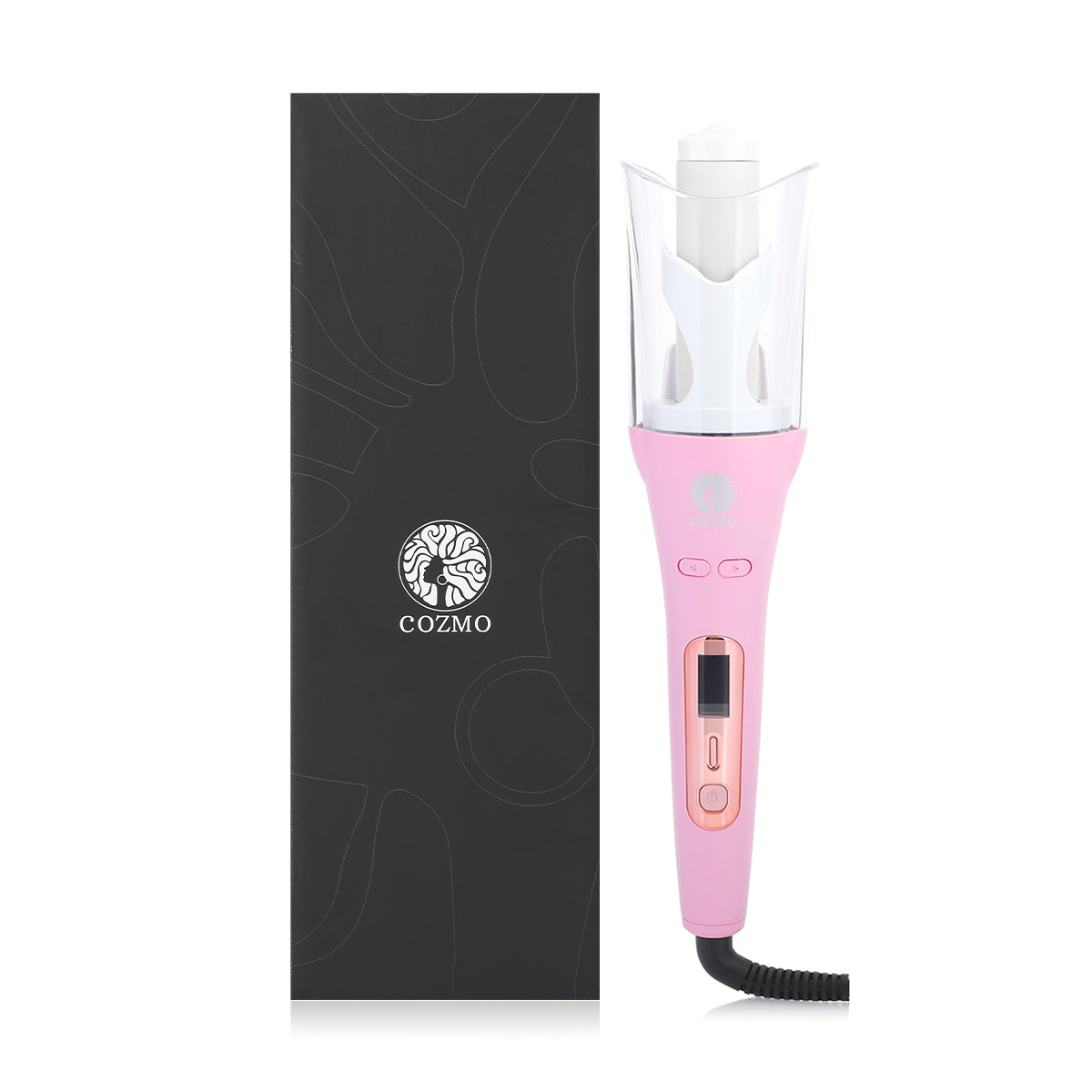 COZMO - AUTOMATIC HAIR CURLER - PASTAL PINK