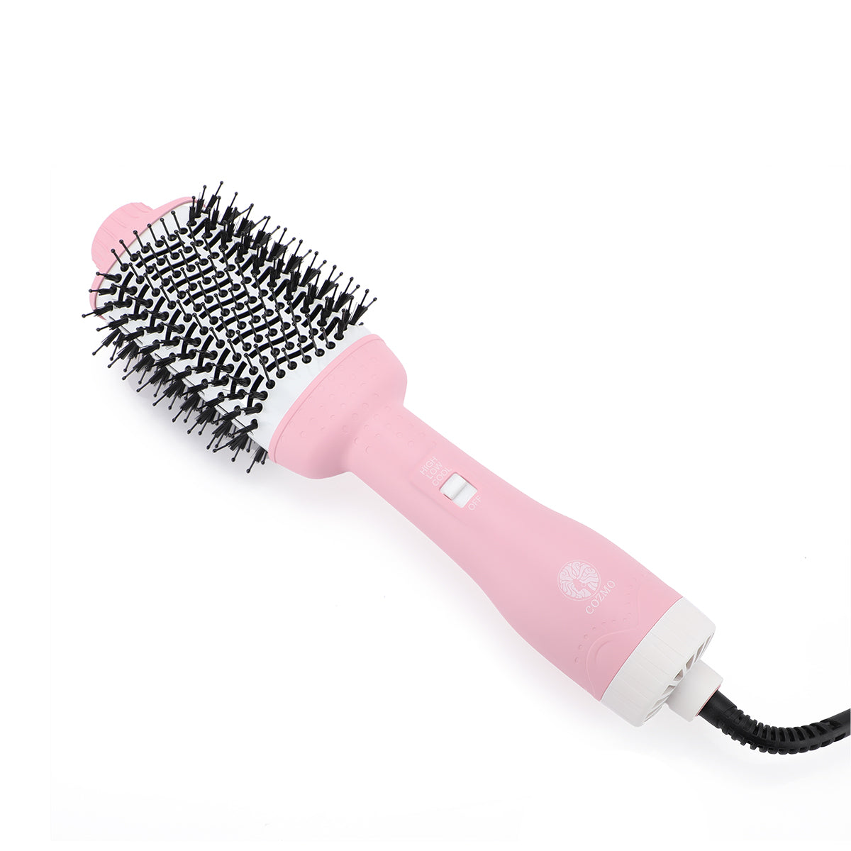 COZMO - HAIR DRYER BRUSH - PASTAL PINK