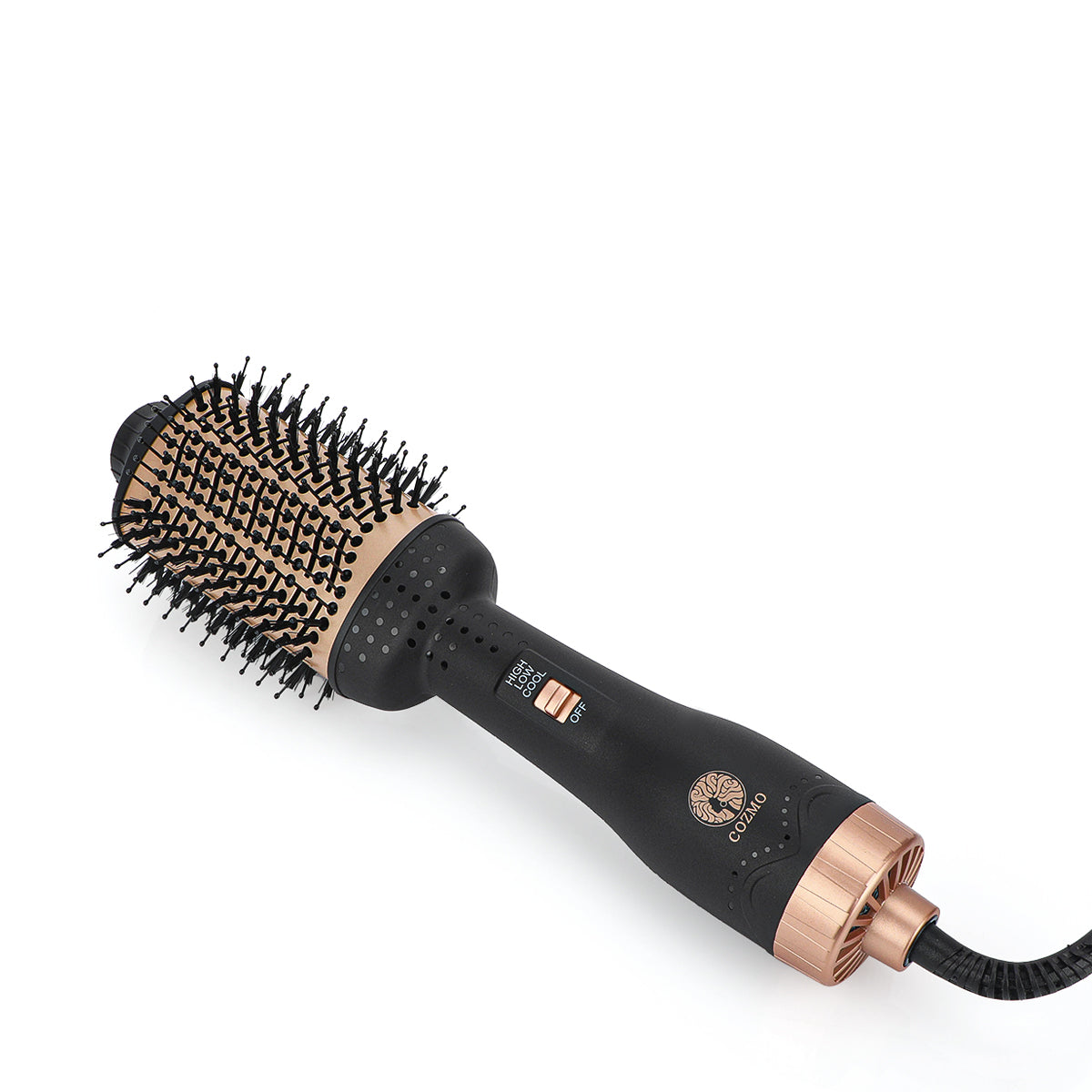 COZMO - HAIR DRYER BRUSH - BLACK