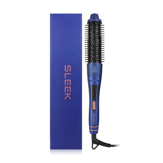 SLEEK HOT - فرشاة تجعيد الشعر الأنيقة - أزرق داكن