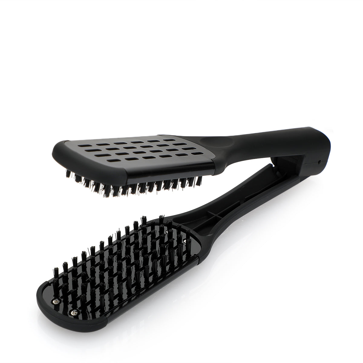 HAIR PRO PLASTIC HAIR STRAIGHTENER BRUSH